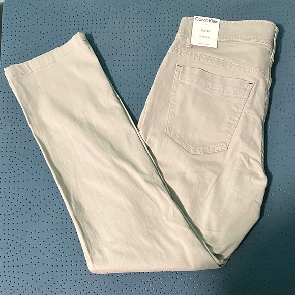 New Calvin Klein, slim men, jeans, W30 L30 cotton - Picture 2 of 5
